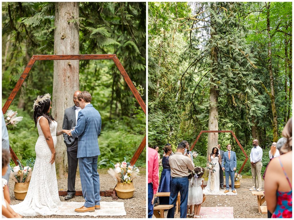 Hornings Hideout bride and groom ceremony